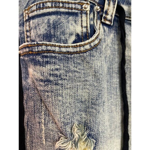 Cooper 9 Los Angeles Men Graffiti Detail Streetwear Jeans Size 36 - Picture 7 of 13